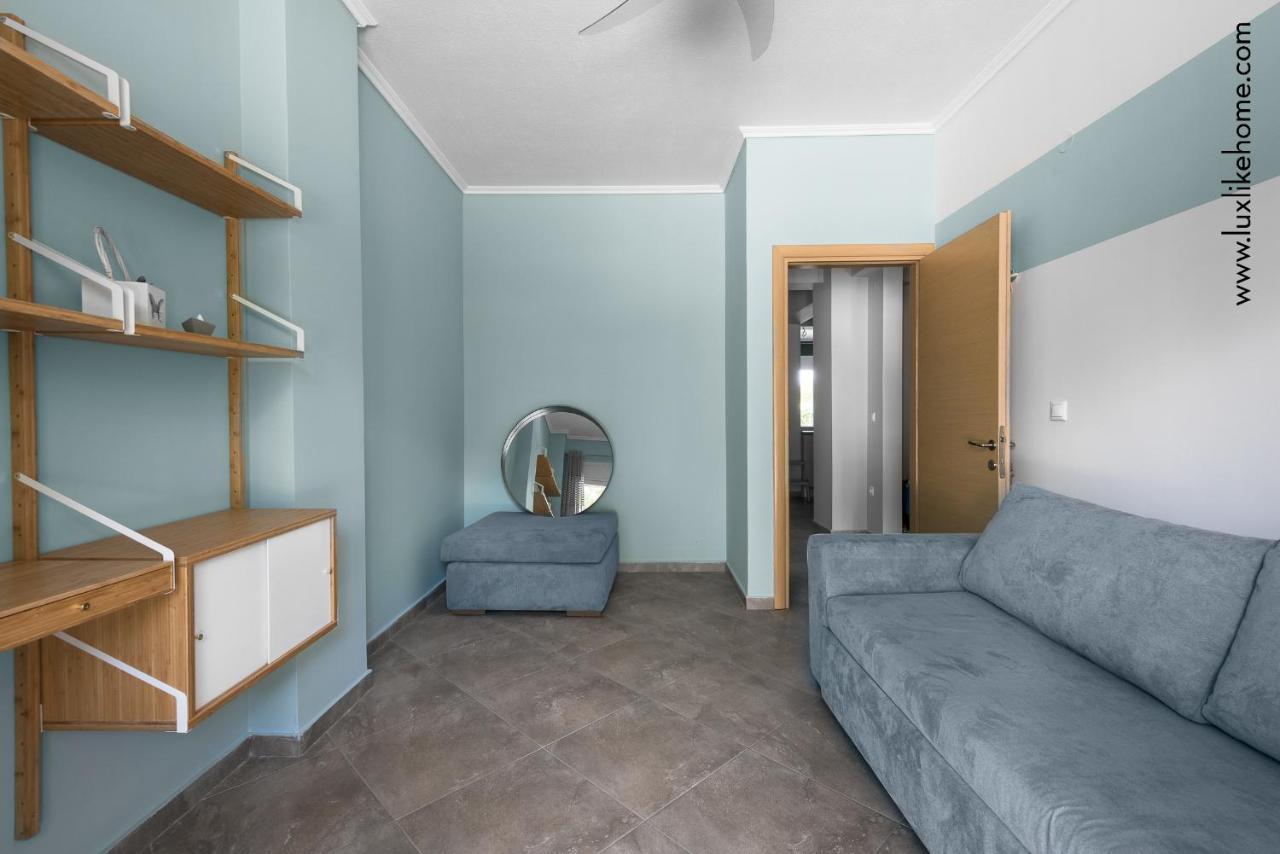 #Luxlikehome - Mediterranee Beachfront Summer House Kalyves Polygyrou Luaran gambar