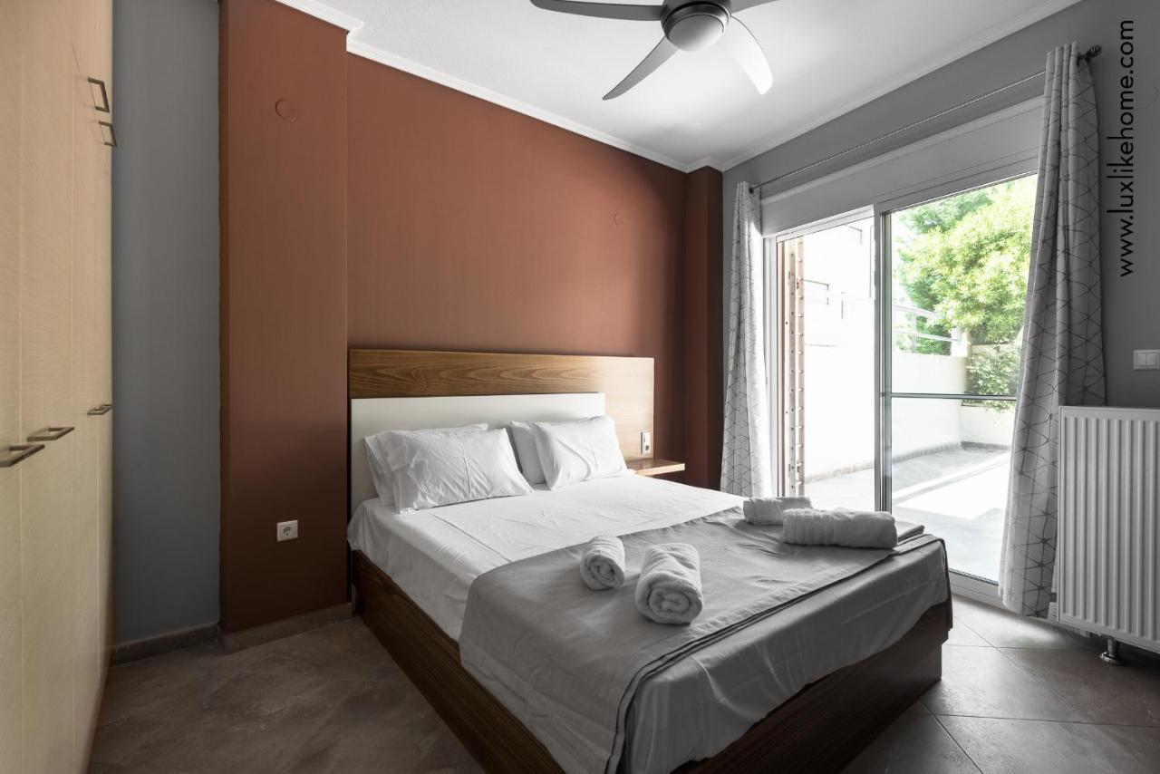 #Luxlikehome - Mediterranee Beachfront Summer House Kalyves Polygyrou Luaran gambar