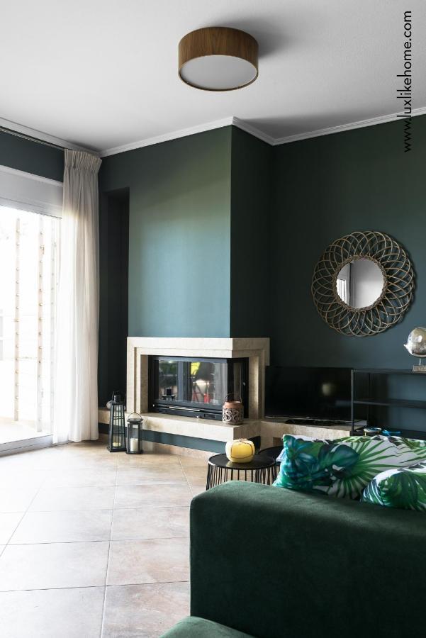 #Luxlikehome - Mediterranee Beachfront Summer House Kalyves Polygyrou Luaran gambar